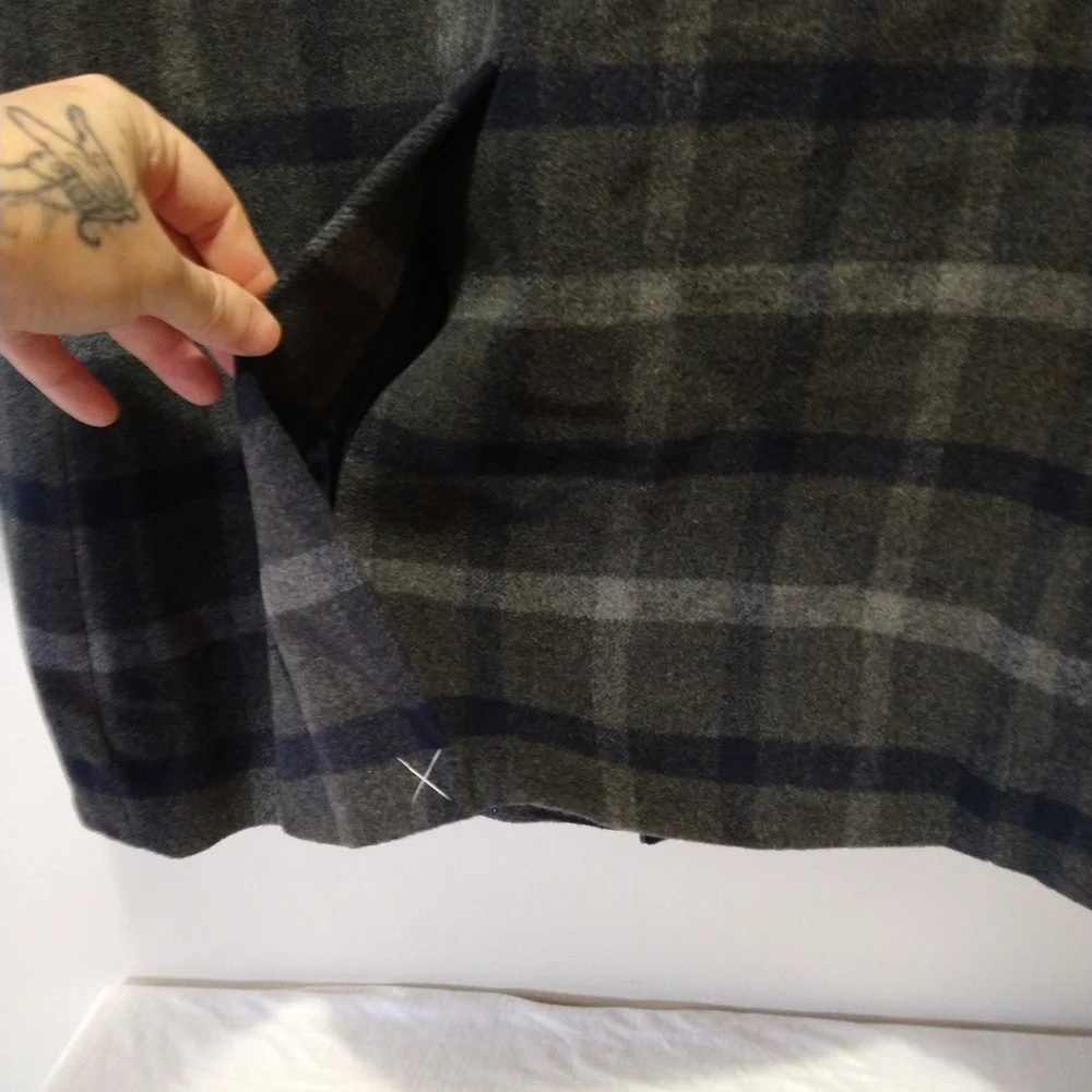 Tommy Hilfiger Addison "The Flex"Wool-Blend  Modern-Fit Trench Coat - Picture 11 of 15